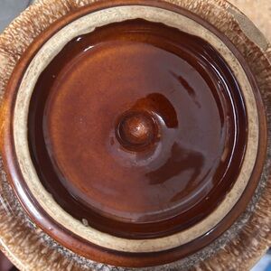Brown Ceramic Lid